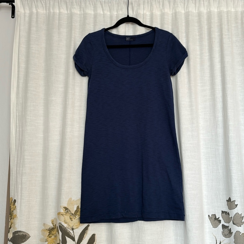 Gap Navy Shirtdress in XS